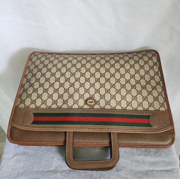 Auth Gucci Sherry Line Briefcase/Laptop Bag - Picture 2 of 12